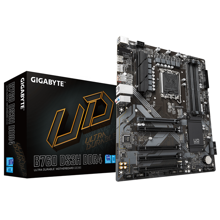 Motherboard GIGABYTE B760 DS3H, socket 1700, ATX