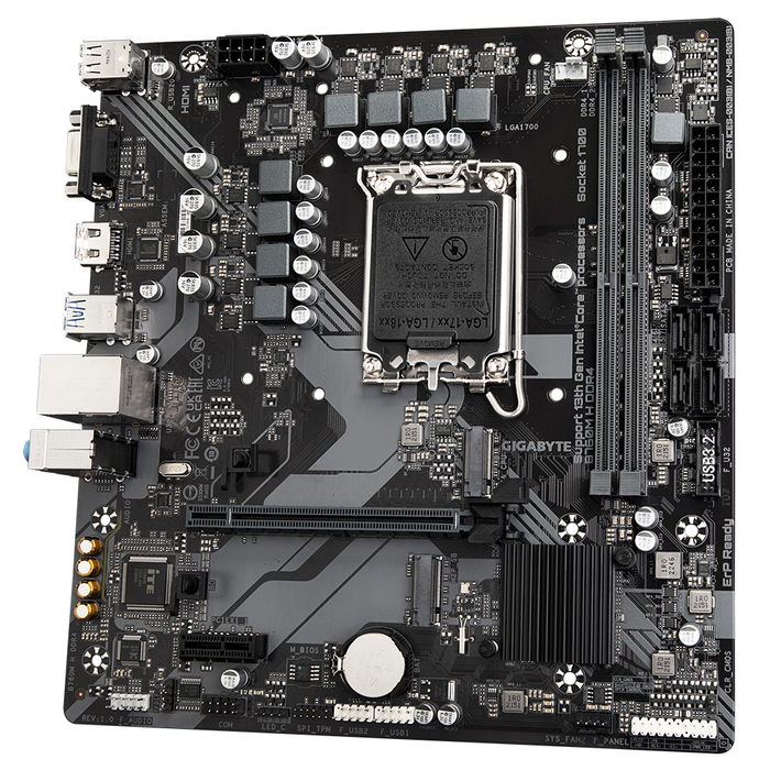 Motherboard GIGABYTE B760M H, socket 1700