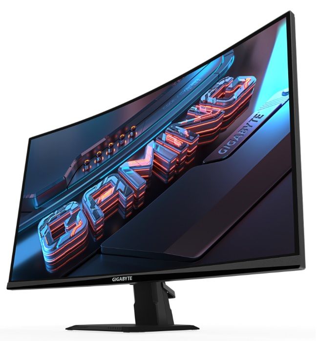 Gaming Monitor Gigabyte GS27QCA - 27" inch SS/VA 1500R, QHD (2560x1440), 180Hz, 1ms, HDR Ready