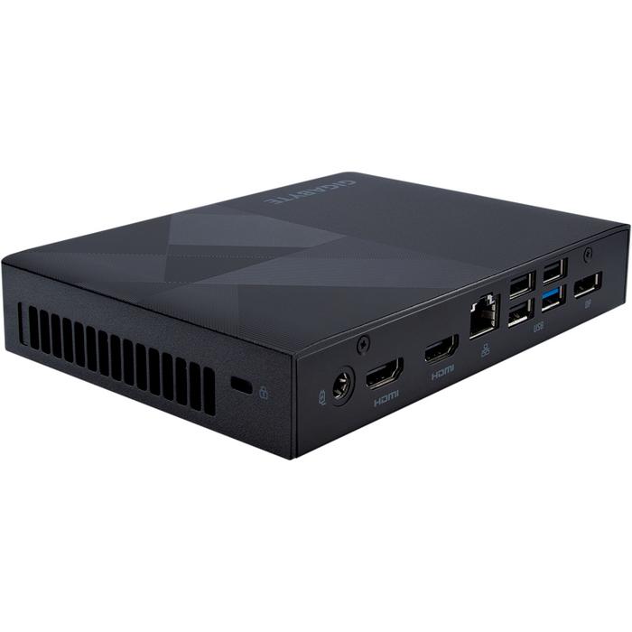 Gigabyte Brix Desktop Computer Intel Processor N200, 1 x SO-DIMM DDR4, 1 x M.2 SSD + WiFi 6