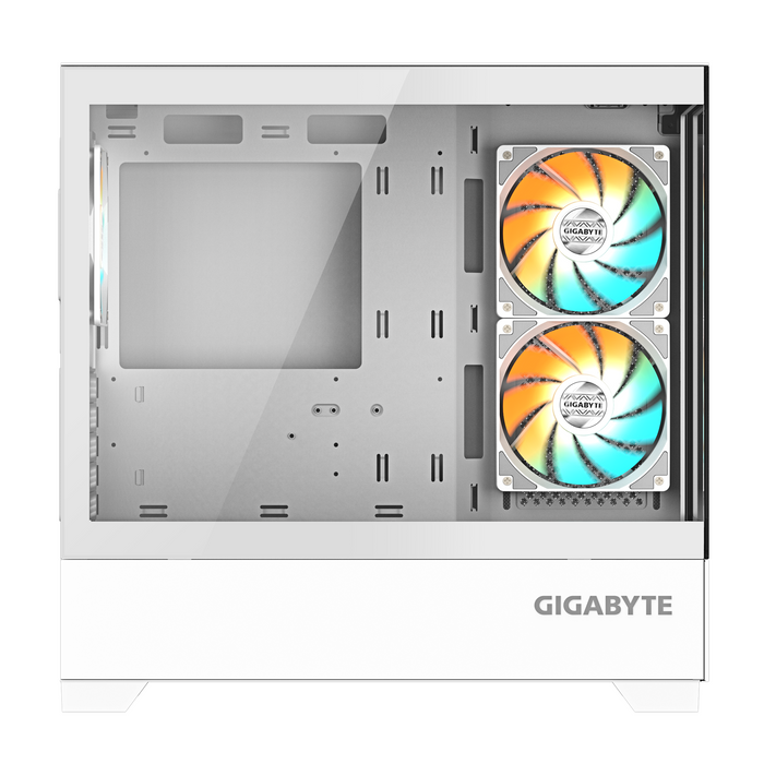 Box GIGABYTE C201 PANORAMIC ICE + 3 ARGB Fans