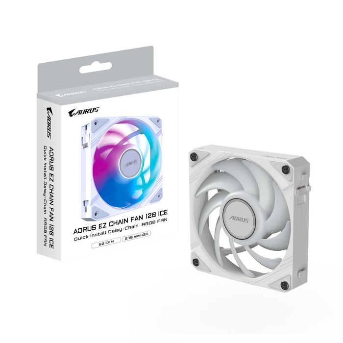 Fan GIGABYTE AORUS EZ CHAIN 120 ICE ARGB