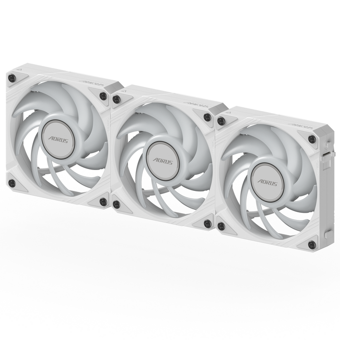 GIGABYTE AORUS EZ CHAIN 120 ICE 3-Pack ARGB Fan Set
