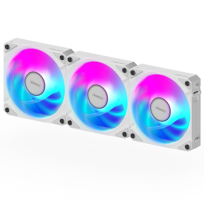 GIGABYTE AORUS EZ CHAIN 120 ICE 3-Pack ARGB Fan Set