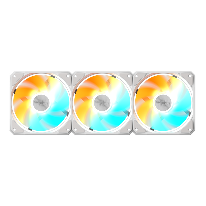 Fan Set 3-Pack GIGABYTE AORUS EZ CHAIN FAN 120 ICE, 120x120x25mm ARGB