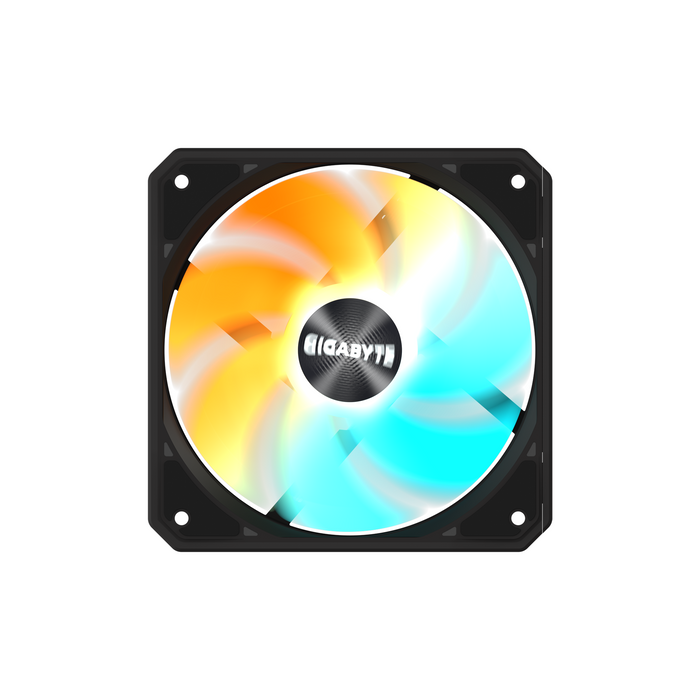 3-Pack GIGABYTE AORUS EZ CHAIN RVS FAN 120 - 120x120x25mm ARGB Fan Set