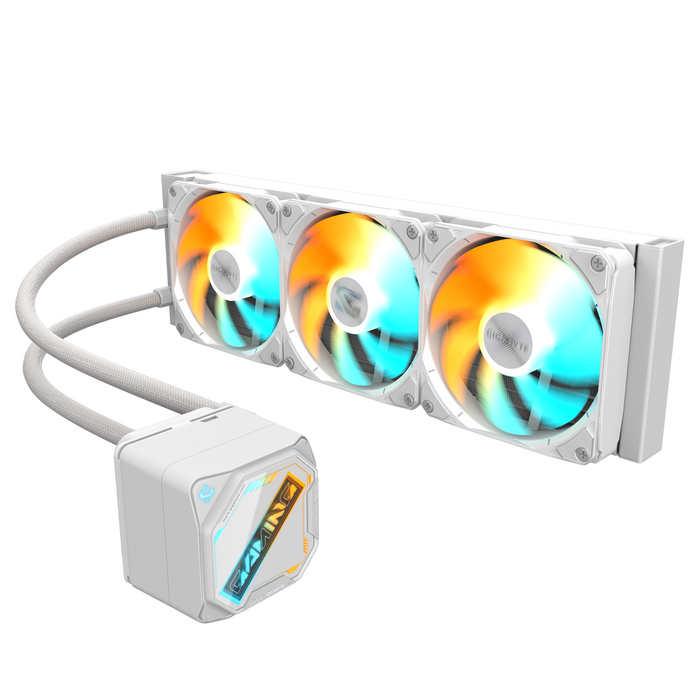 Water cooler for processor Gigabyte GAMING 360 ICE, white