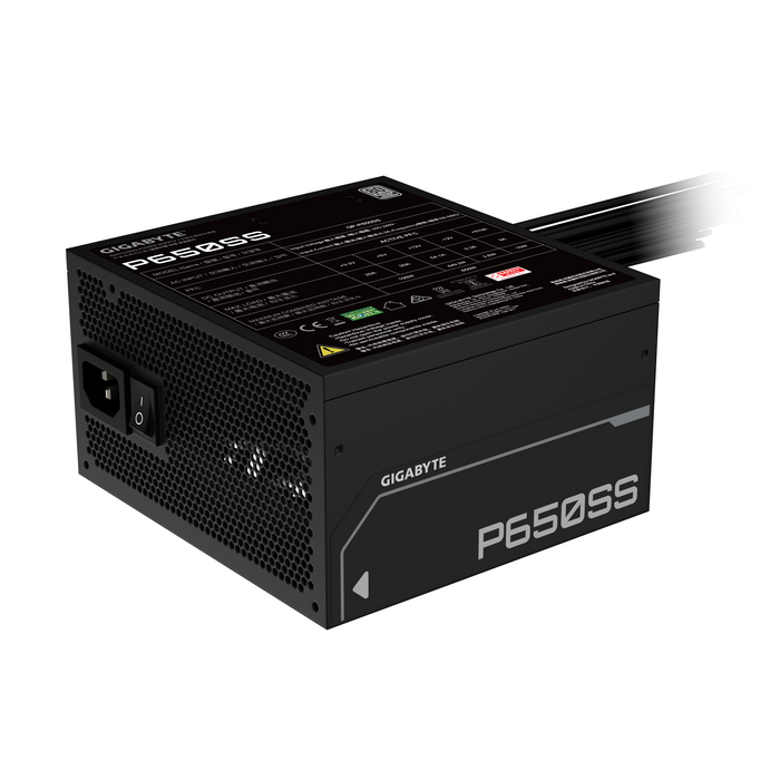 Power supply unit Gigabyte P650SS 650W 80+ Silver
