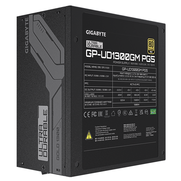 Power supply unit Gigabyte UD1300GM PG5 1300W 80+ GOLD