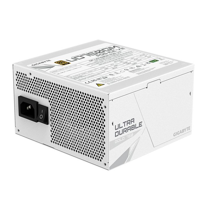 Power supply unit Gigabyte UD750GM PG5 ICE 750W, 80+ Gold PCIe 5.1