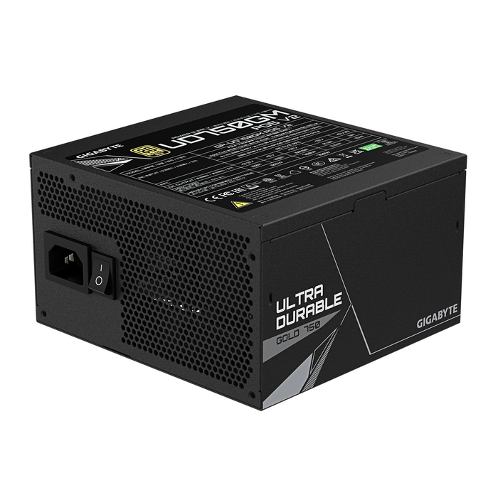 Power supply unit Gigabyte UD750GM PG5 V2, 750W, 80+ GOLD, PCIe 5.1