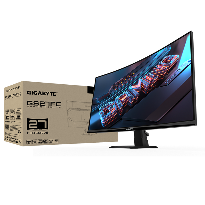 Gaming Monitor Gigabyte GS27FC, 27" VA FHD, 180Hz, 1ms