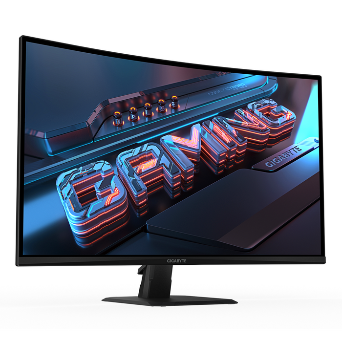 Gaming Monitor Gigabyte GS32QCA - 32" inch SS/VA 1500R, QHD (2560x1440), 180Hz, 1ms, HDR Ready