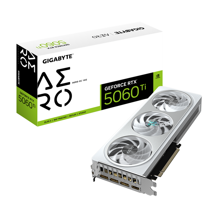 Video card GIGABYTE RTX 5060 TI AERO OC 16GB GDDR7