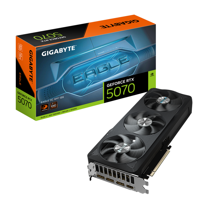 Video card GIGABYTE RTX 5070 EAGLE OC SFF 12GB GDDR7
