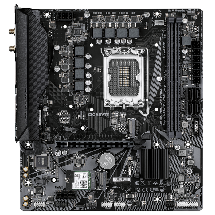 Motherboard GIGABYTE H610M D3H WIFI DDR4, socket 1700, Micro ATX