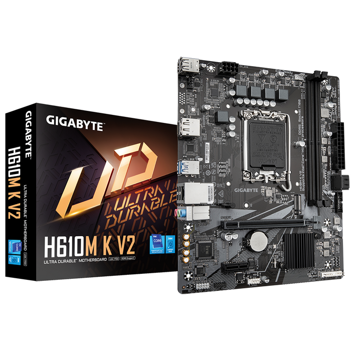 Motherboard GIGABYTE H610M K V2 DDR5, socket 1700, Micro ATX