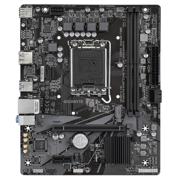 Motherboard GIGABYTE H610M K V2 DDR5, socket 1700, Micro ATX