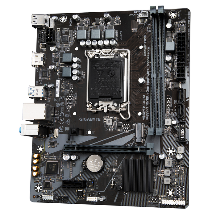 Motherboard GIGABYTE H610M-K, socket 1700, Micro ATX