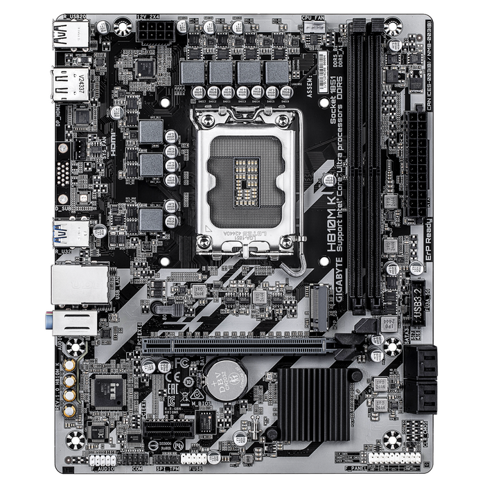 Motherboard GIGABYTE H810M K, LGA 1851, DDR5
