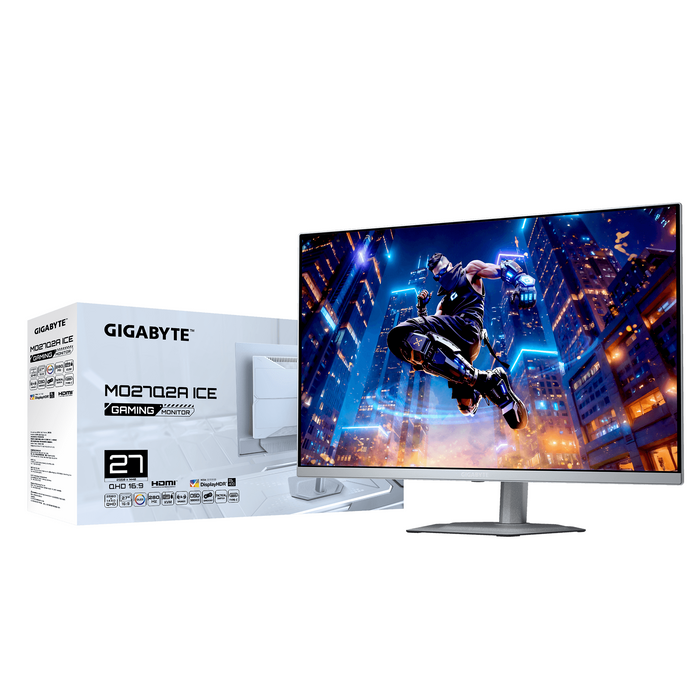 Gaming monitor GIGABYTE MO27Q2A ICE - 27" QD-OLED, QHD(2560x1440), 280Hz, 0.03ms, G-Sync, FreeSync Premium Pro