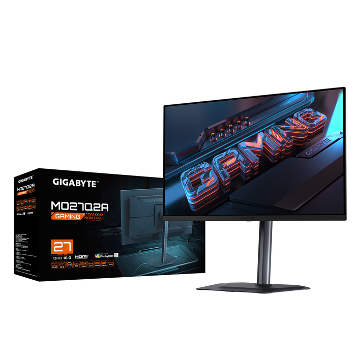 Gaming monitor GIGABYTE MO27Q2 - 27" QD-OLED, QHD (2560 x 1440), 280Hz, 0.03ms