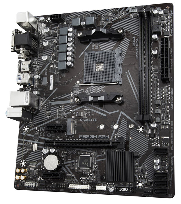Motherboard GIGABYTE A520M-S2H, Socket AM4