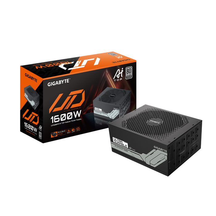 Power supply unit Gigabyte UD1600PM PG5 AI TOP - 1600W 80+ Platinum PCIe 5.1 Ready