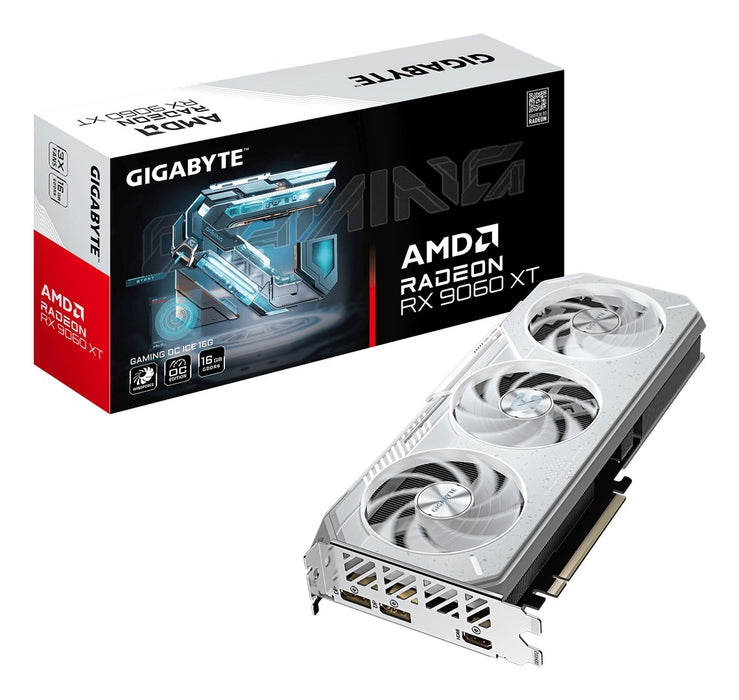 Video card GIGABYTE RADEON RX 9060 XT GAMING OC ICE 16GB GDDR6