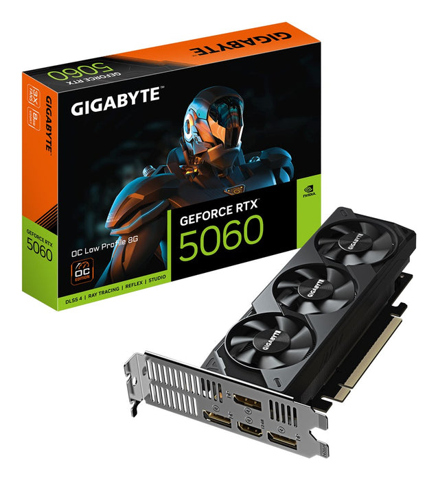 Video card GIGABYTE RTX 5060 Low Profile OC 8GB GDDR7
