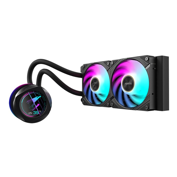 Processor cooler Gigabyte AORUS WATERFORCE X II 240 Black