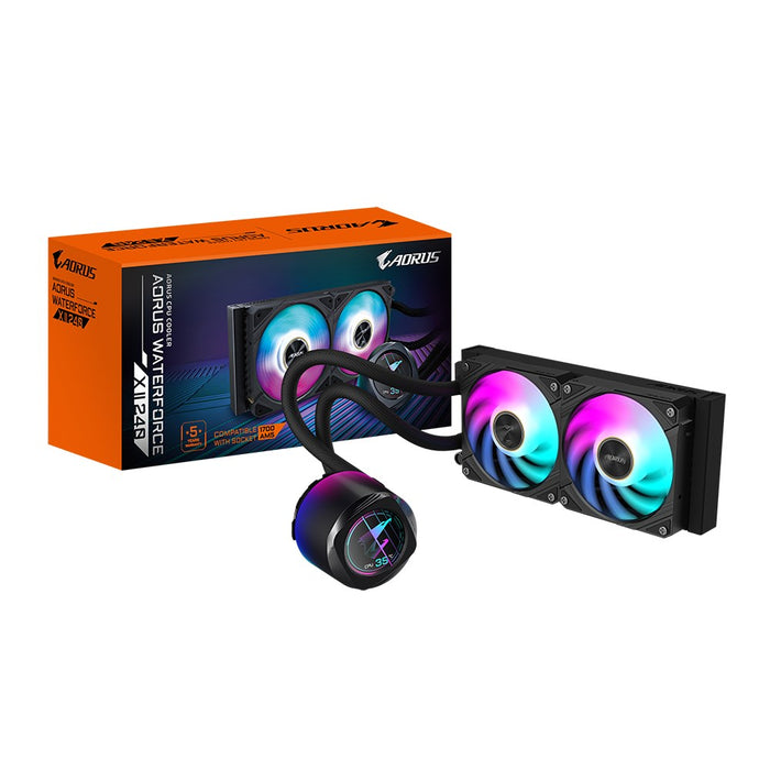 Processor cooler Gigabyte AORUS WATERFORCE X II 240 Black