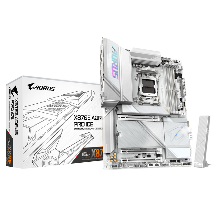 Motherboard GIGABYTE X870E AORUS PRO ICE, Socket AM5