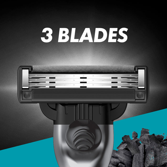 Razor GILLETTE MACH3 CHARCOAL 8/38/4