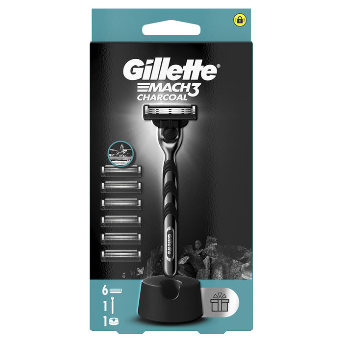 Razor GILLETTE MACH 3 + 6 KNIVES.