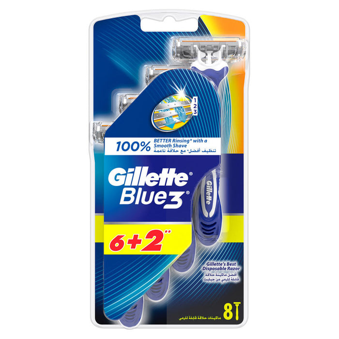 Razor GILLETTE BLUE 3 OP 6+2 /32136