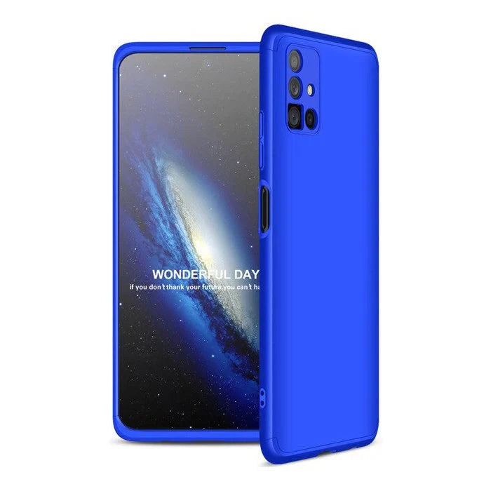 GKK 360 Protection Case Front and Back Case Full Body Cover Samsung Galaxy M51 blue - Cell phone cases