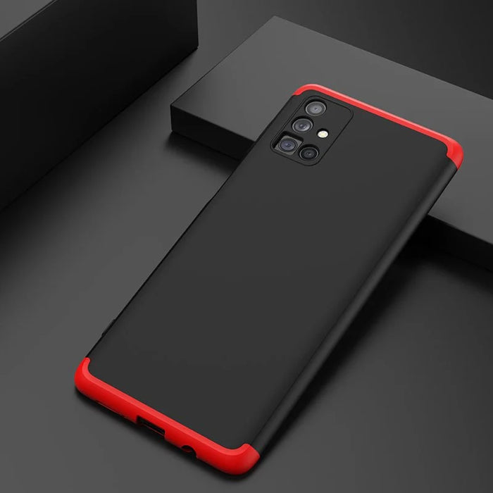 GKK 360 Protection Case Front and Back Case Full Body Cover Samsung Galaxy M51 black-red - Cell phone cases