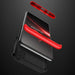 GKK 360 Protection Case Front and Back Case Full Body Cover Samsung Galaxy M51 black-red - Cell phone cases