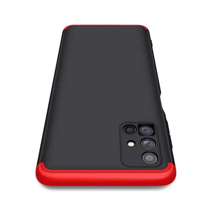 GKK 360 Protection Case Front and Back Case Full Body Cover Samsung Galaxy M51 black-red - Cell phone cases