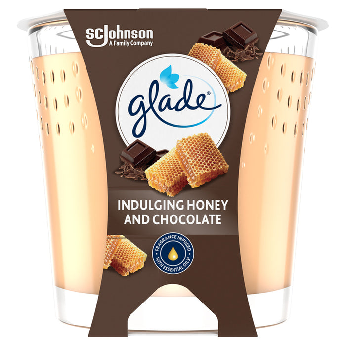 SCENTED CANDLE HONEY AND CHOCOLATE GLADE