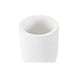 Glass DKD Home Decor White Cement 8 x 8 x 10,5 cm - Баня<<<Дом Градина<<<BigBuy&&&Аксесоари и кранчета<<<Баня<<<Дом
