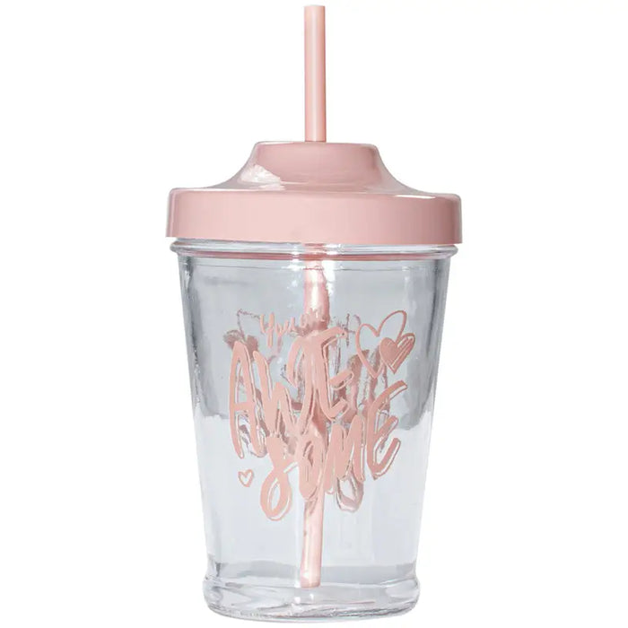 GLASS GLASS FOR SMOOTHIES 450 ML HORECANO - Кани гарафи и бутилки<<<Домашни потреби<<<Кухня<<<Praktiker