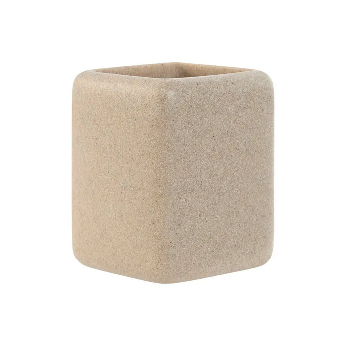 Glass Home ESPRIT Cream Resin 8 x 8 x 10 cm - Баня<<<Дом Градина<<<BigBuy&&&Аксесоари и кранчета<<<Баня<<<Дом