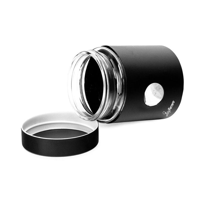 GLASS JAR 550 ML BLACK LUIGI FERRERO - Буркани и продукти за консервиране<<<Домашни потреби<<<Кухня<<<Praktiker