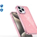 Glitter Case for iPhone 16 Pro - pink with glitter - Cell phone cases and covers<<<HurtelXML