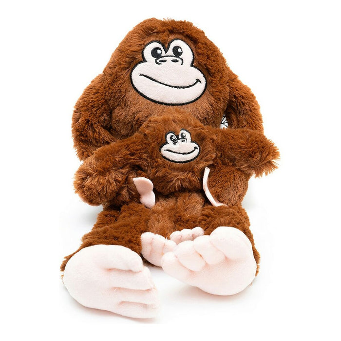 Soft toy for dogs Gloria Mizaru 11 x 44 x 45 cm Monkey Brown