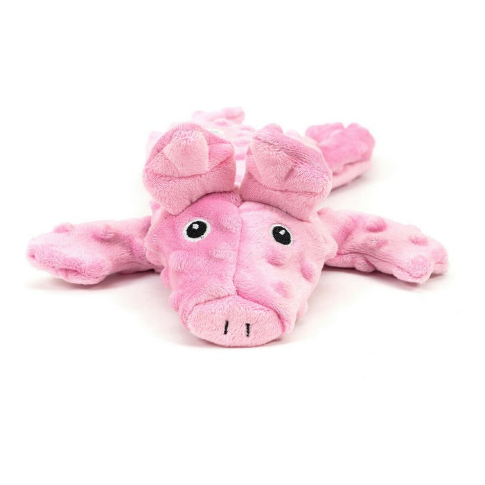 Soft toy for dogs Gloria Dogmonsters Pink 100 % polyester Pig 34 x 9 cm