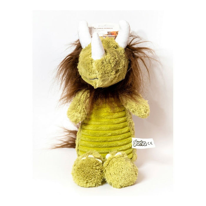 Soft toy for dogs Gloria Green Ocre Polyester polypropylene Monster