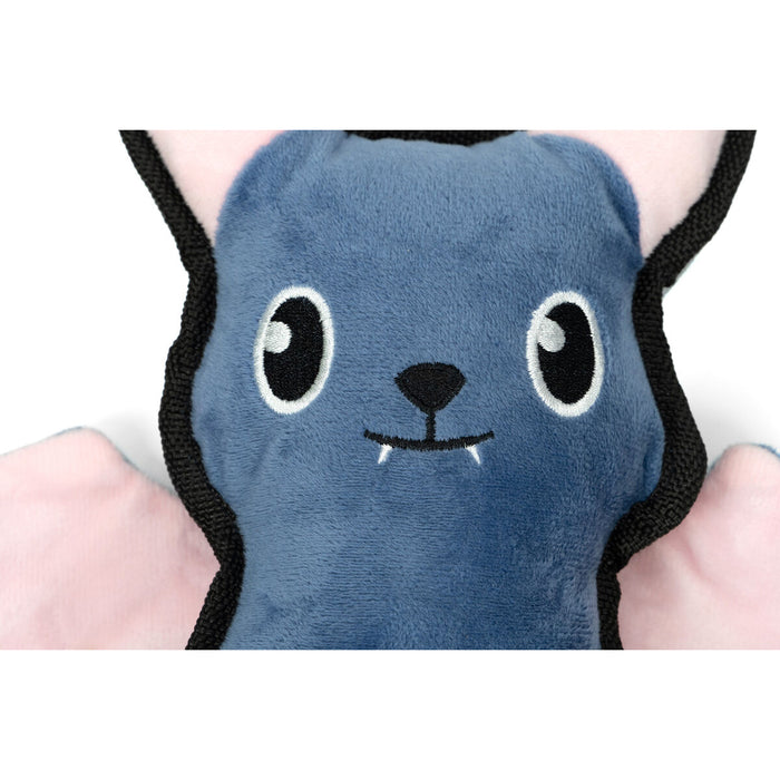 Soft toy for dogs Gloria black Polyester polypropylene Bat